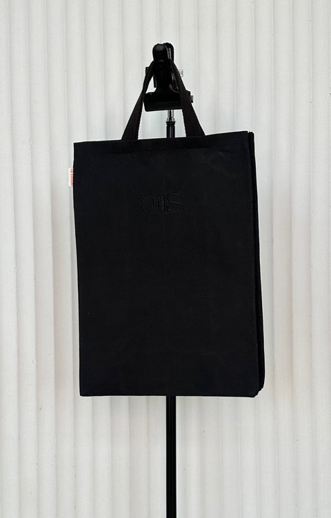 Waxed Canvas Market Tote Bag