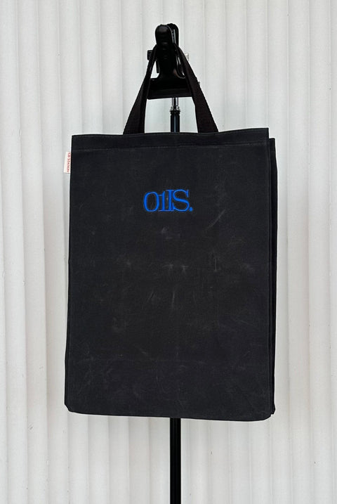 Waxed Canvas Market Tote Bag