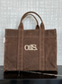 Petite Waxed Canvas Crossbody Tote
