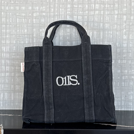 Petite Waxed Canvas Crossbody Tote