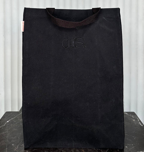 Waxed Canvas Market Tote Bag