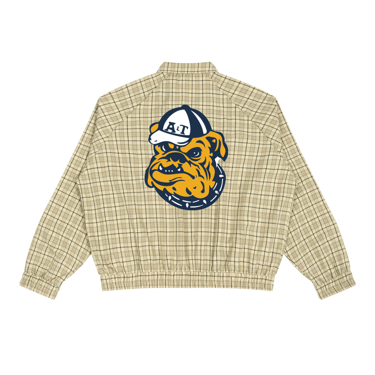 Aggie Plaid Full Zip Track Jacket X O1IS Limited Edition