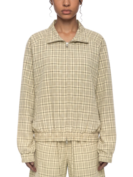 Aggie Plaid Full Zip Track Jacket X O1IS Limited Edition