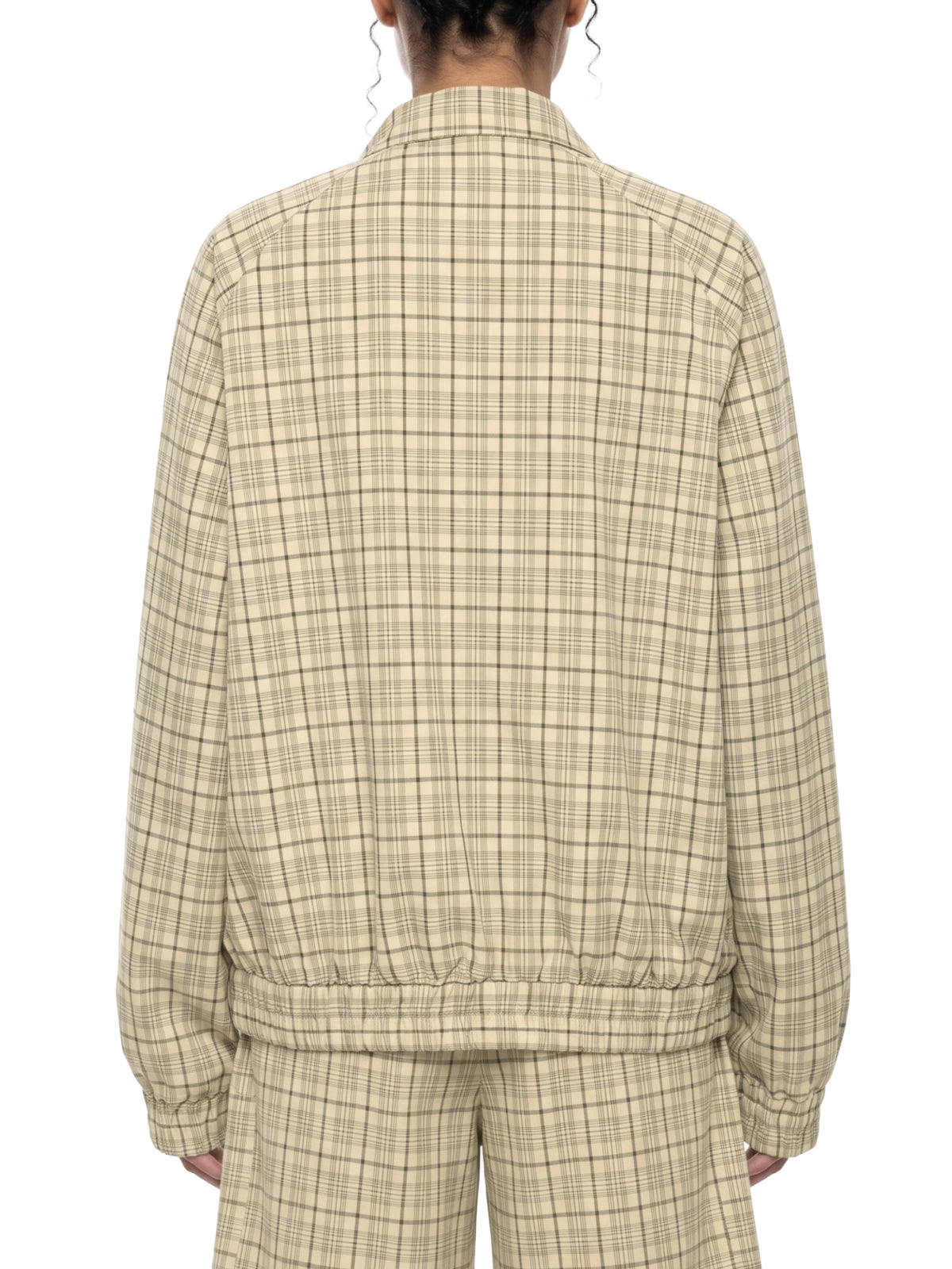Aggie Plaid Full Zip Track Jacket X O1IS Limited Edition