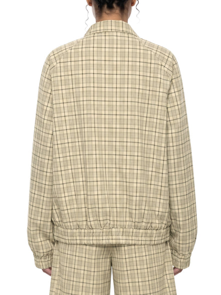 Aggie Plaid Full Zip Track Jacket X O1IS Limited Edition