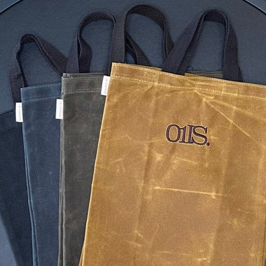 Waxed Canvas Market Tote Bag